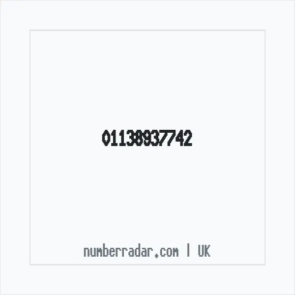 Reverse number check for +44 113 893 7742 — who called me?
