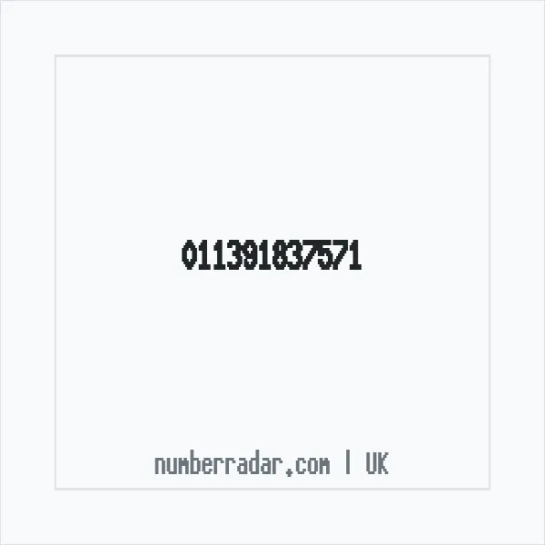 Reverse number check for +44 (1139) 183-757 — who called me?