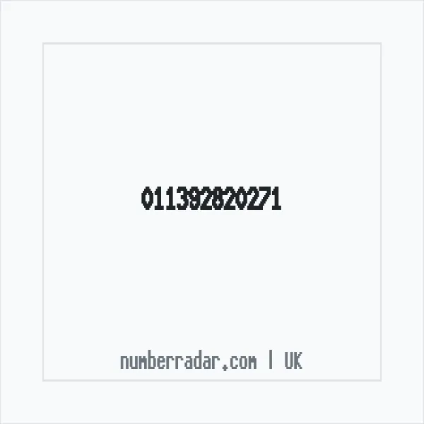 Reverse number check for +44 (1139) 282-027 — who called me?