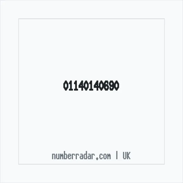 Reverse number check for +44 114 014 0690 — who called me?
