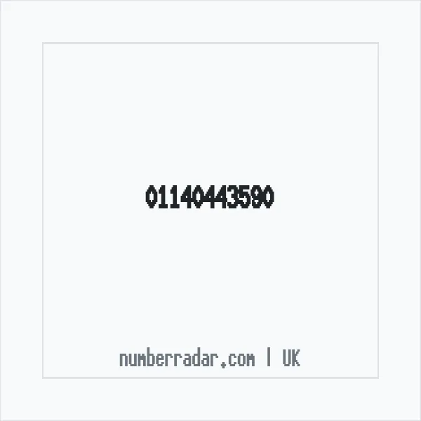 Reverse number check for +44 114 044 3590 — who called me?