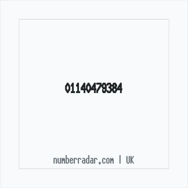 Reverse number check for +44 114 047 9384 — who called me?
