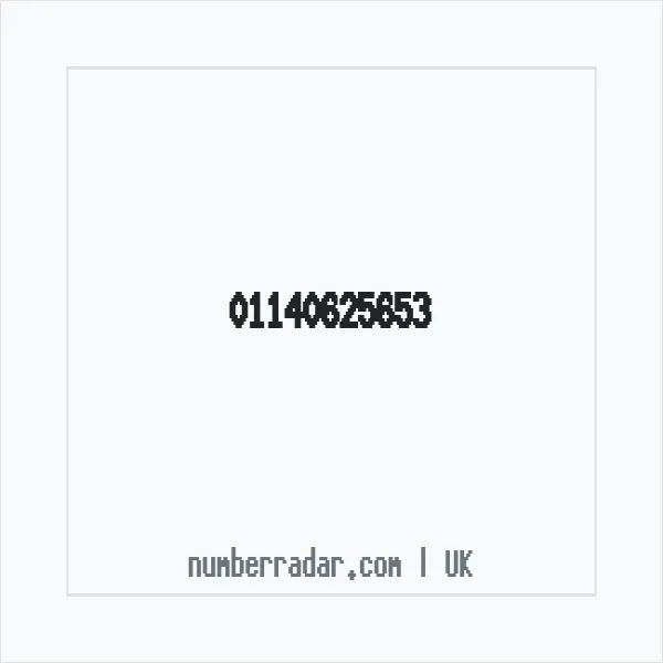Reverse number check for +44 114 062 5653 — who called me?
