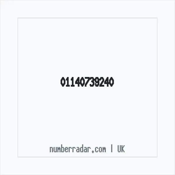 Reverse number check for +44 114 073 9240 — who called me?
