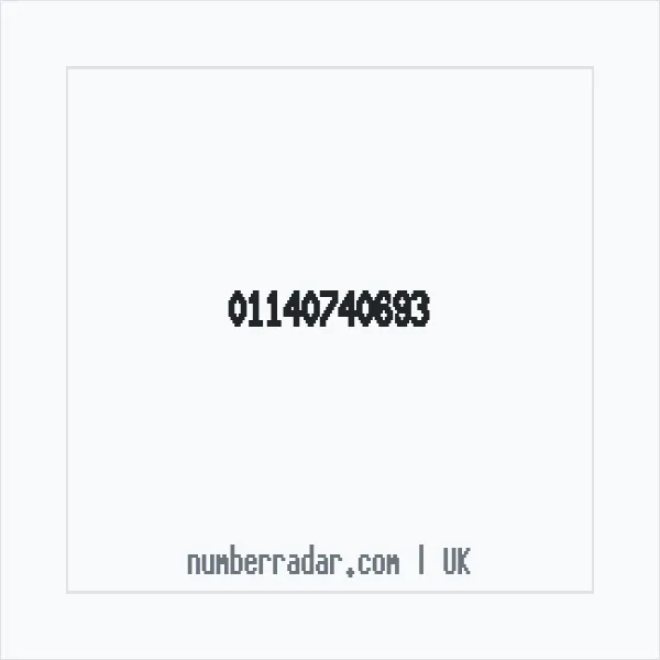 Reverse number check for +44 114 074 0693 — who called me?