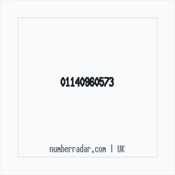 Reverse number check for +44 114 096 0573 — who called me?