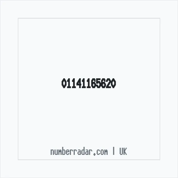 Reverse number check for +44 114 116 5620 — who called me?