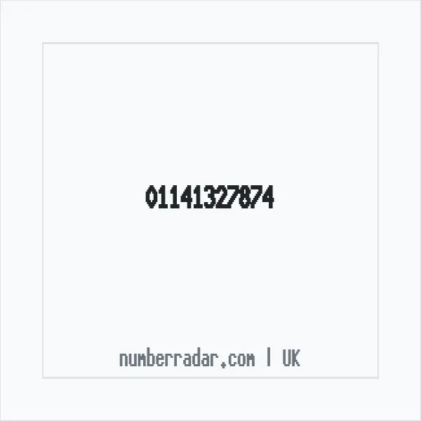Reverse number check for +44 114 132 7874 — who called me?