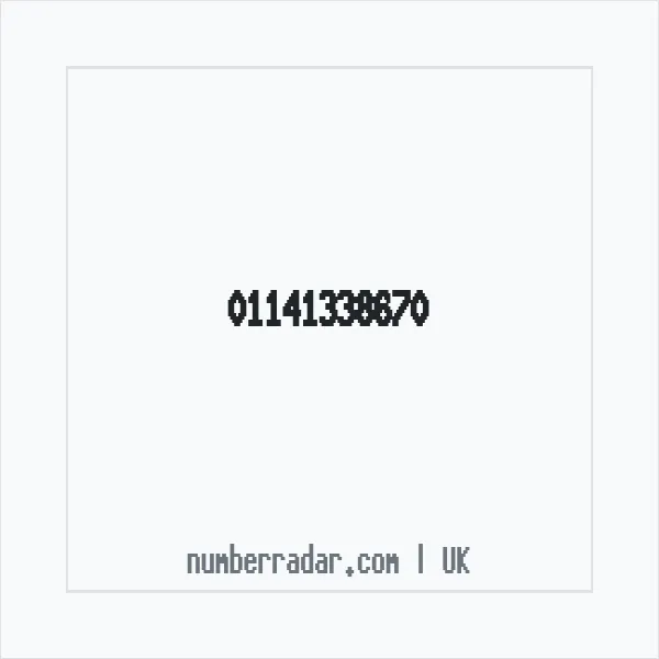 Reverse number check for +44 114 133 8670 — who called me?