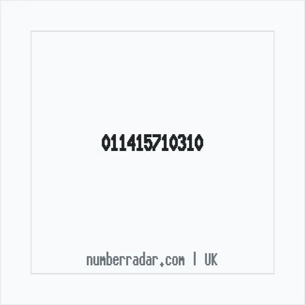 Reverse number check for +44 (1141) 571-031 — who called me?