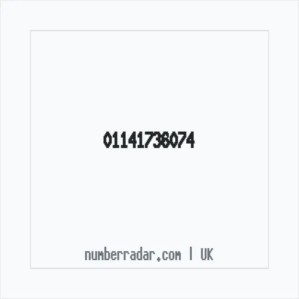 Reverse number check for +44 114 173 6074 — who called me?