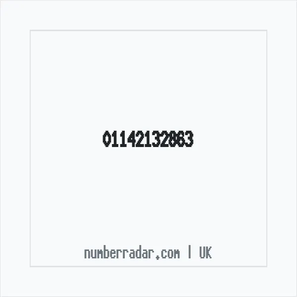 Reverse number check for +44 114 213 2863 — who called me?
