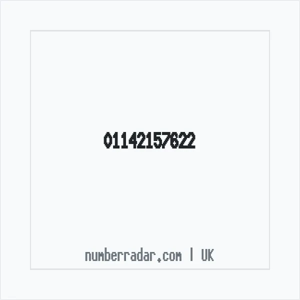 Reverse number check for +44 114 215 7622 — who called me?