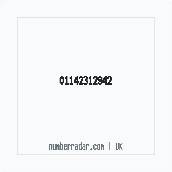 Reverse number check for +44 114 231 2942 — who called me?