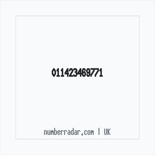 Reverse number check for +44 (1142) 346-977 — who called me?