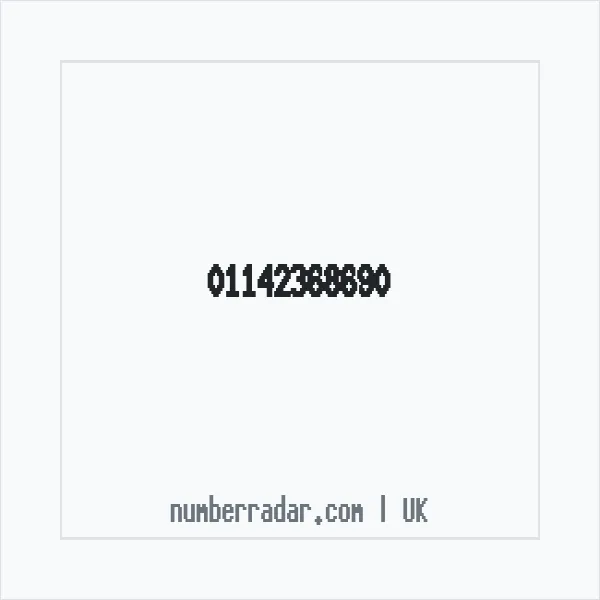 Reverse number check for +44 114 236 8690 — who called me?
