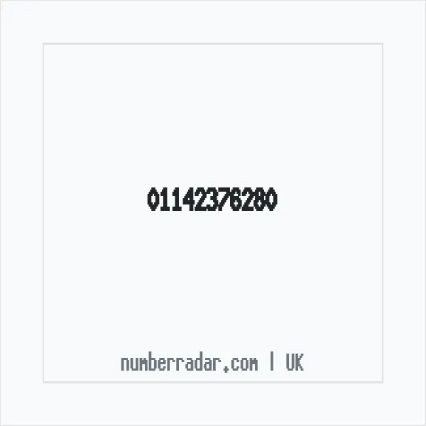 Reverse number check for +44 114 237 6280 — who called me?