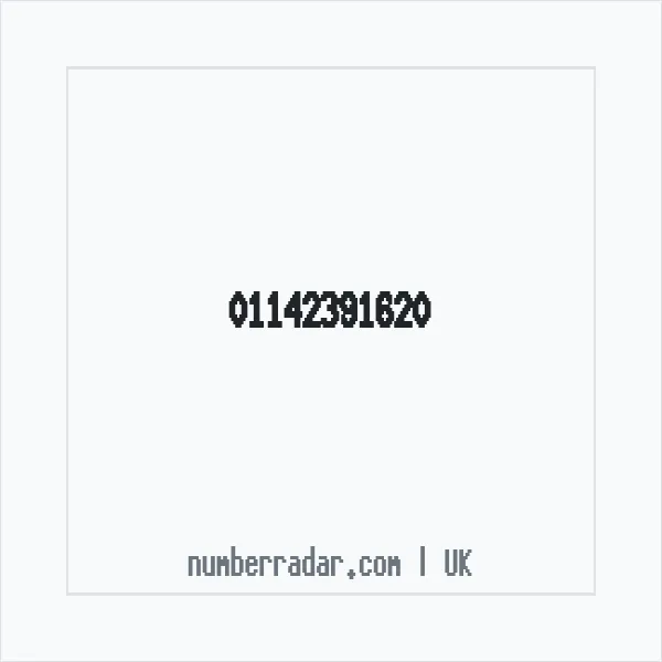 Reverse number check for +44 114 239 1620 — who called me?
