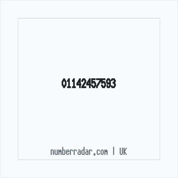 Reverse number check for +44 114 245 7593 — who called me?