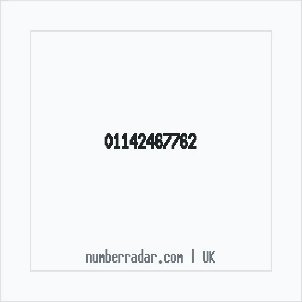 Reverse number check for +44 114 246 7762 — who called me?