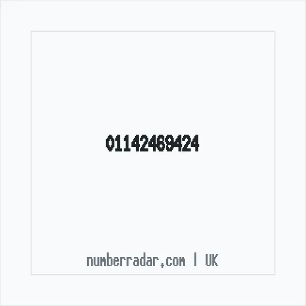 Reverse number check for +44 114 246 9424 — who called me?