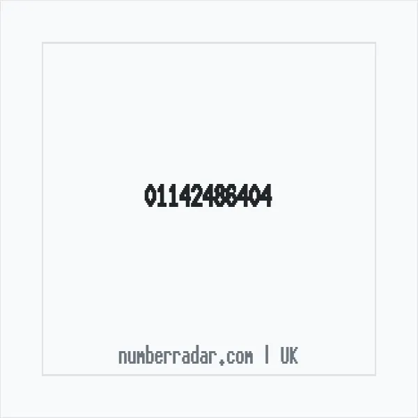 Reverse number check for +44 114 248 6404 — who called me?