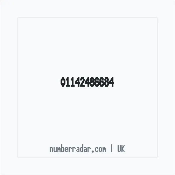 Reverse number check for +44 114 248 6684 — who called me?