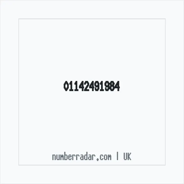 Reverse number check for +44 114 249 1984 — who called me?
