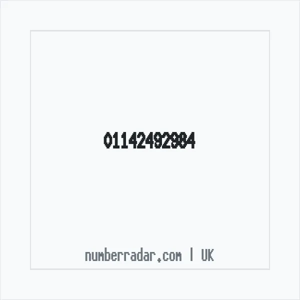 Reverse number check for +44 114 249 2984 — who called me?