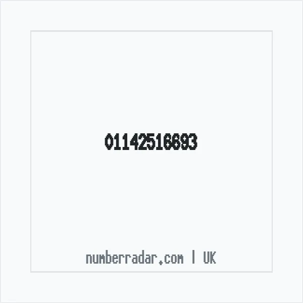 Reverse number check for +44 114 251 6693 — who called me?