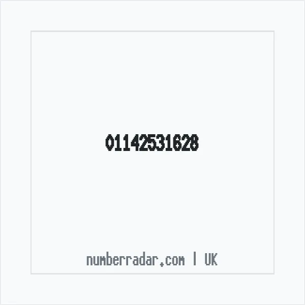 Reverse number check for +44 114 253 1628 — who called me?