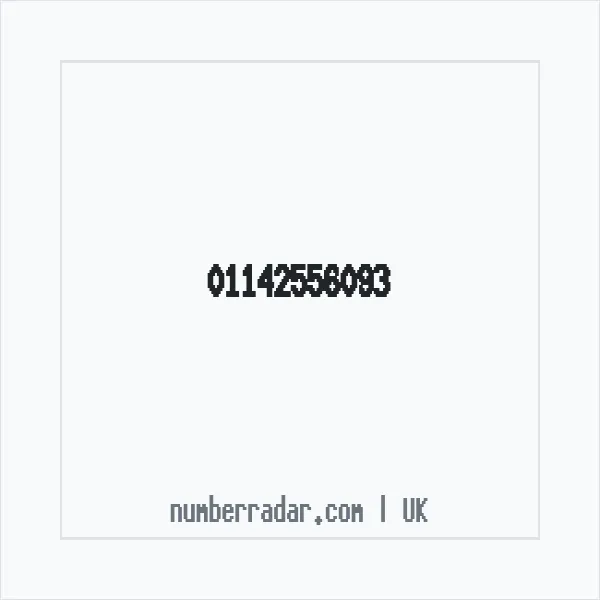 Reverse number check for +44 114 255 6093 — who called me?