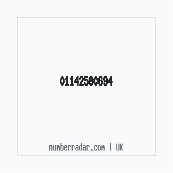 Reverse number check for +44 114 258 0694 — who called me?