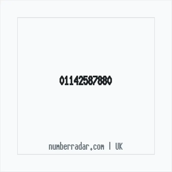 Reverse number check for +44 114 258 7880 — who called me?