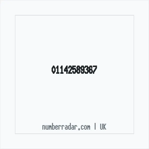 Reverse number check for +44 114 258 9367 — who called me?