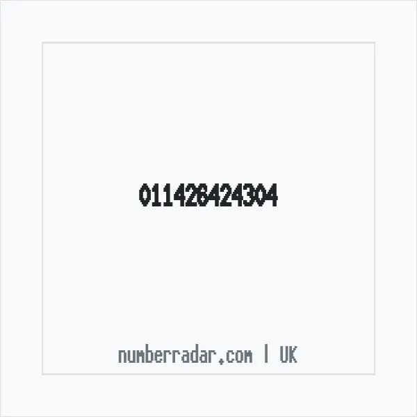 Reverse number check for +44 (1142) 642-430 — who called me?