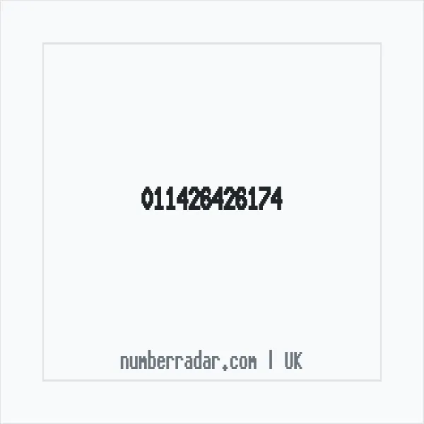 Reverse number check for +44 (1142) 642-617 — who called me?