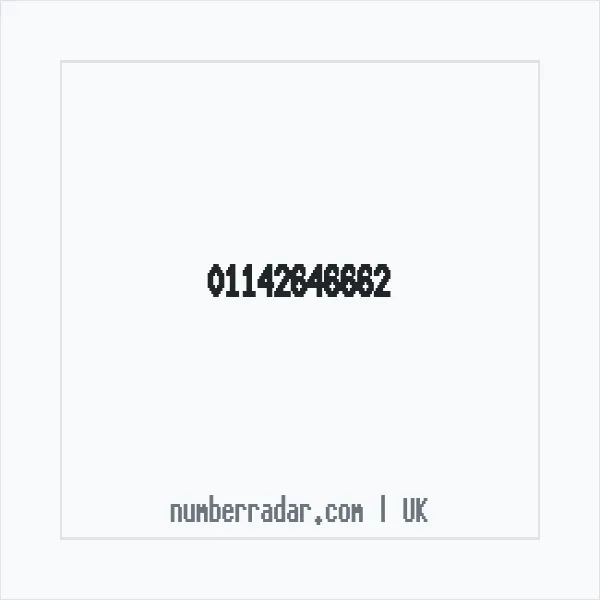 Reverse number check for +44 114 264 6662 — who called me?