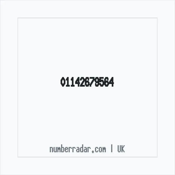 Reverse number check for +44 114 267 9564 — who called me?