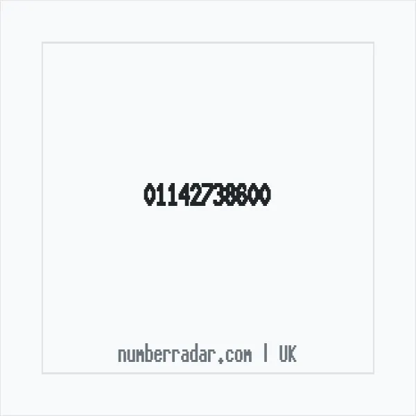 Reverse number check for +44 114 273 8600 — who called me?