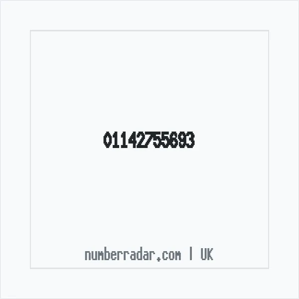 Reverse number check for +44 114 275 5693 — who called me?