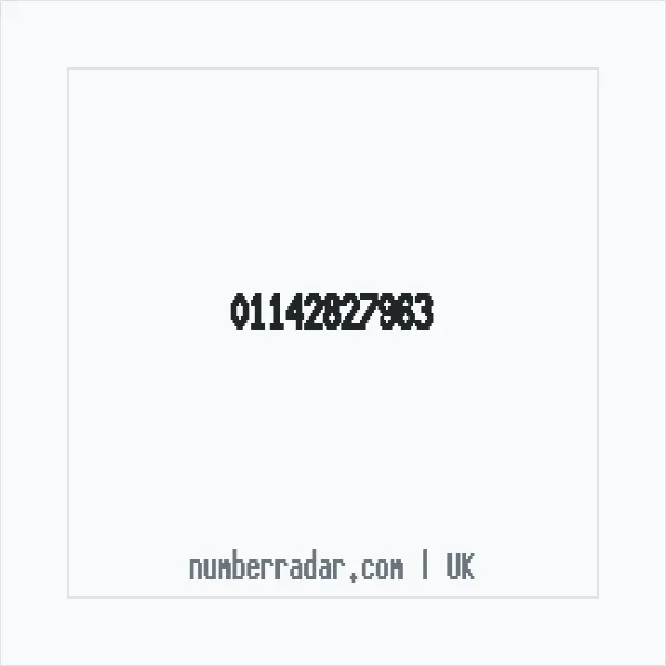 Reverse number check for +44 114 282 7963 — who called me?