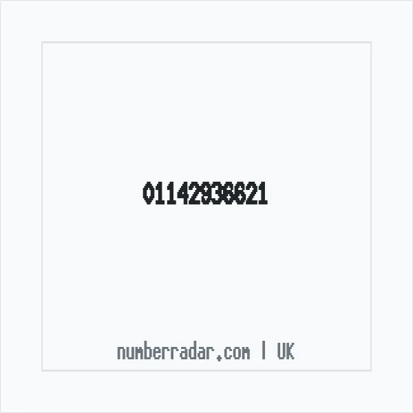 Reverse number check for +44 114 293 6621 — who called me?