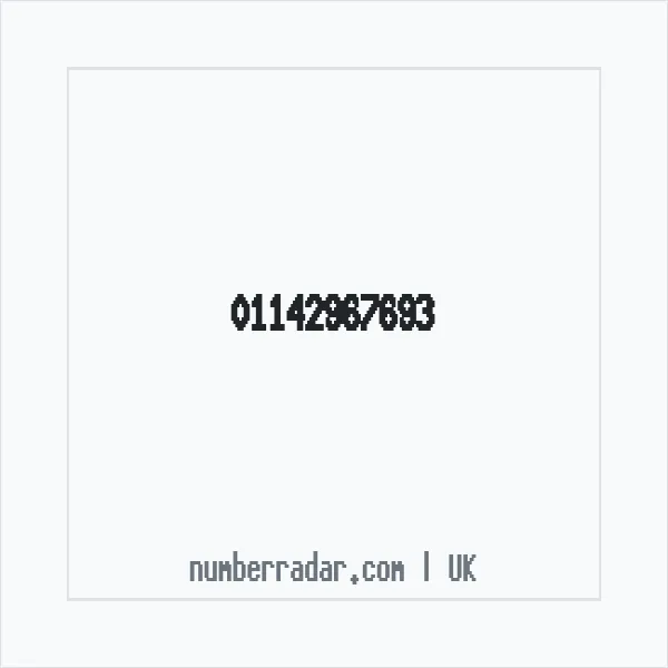 Reverse number check for +44 114 296 7693 — who called me?