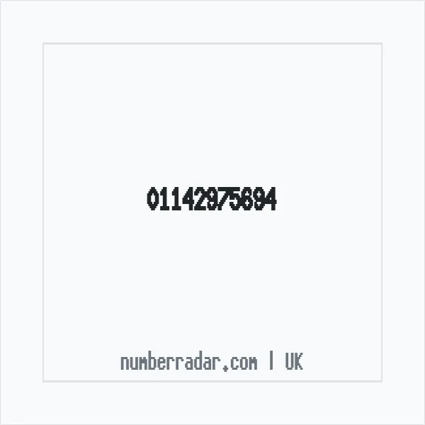 Reverse number check for +44 114 297 5694 — who called me?