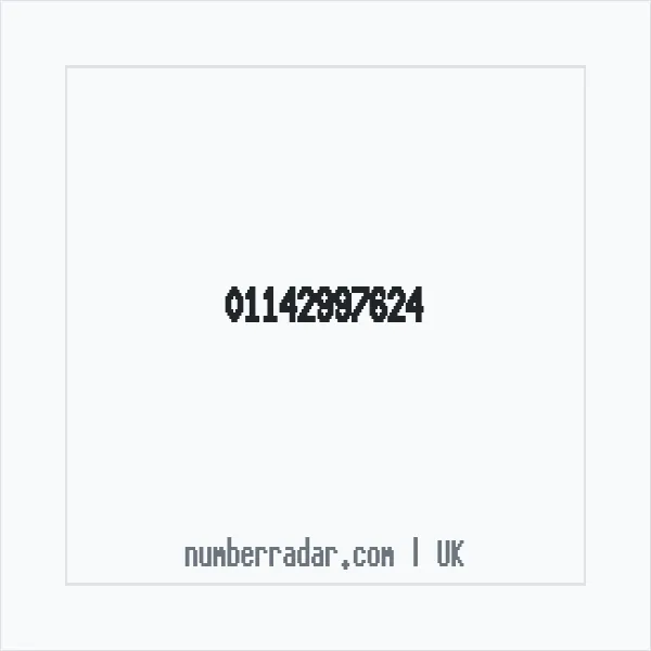 Reverse number check for +44 114 299 7624 — who called me?