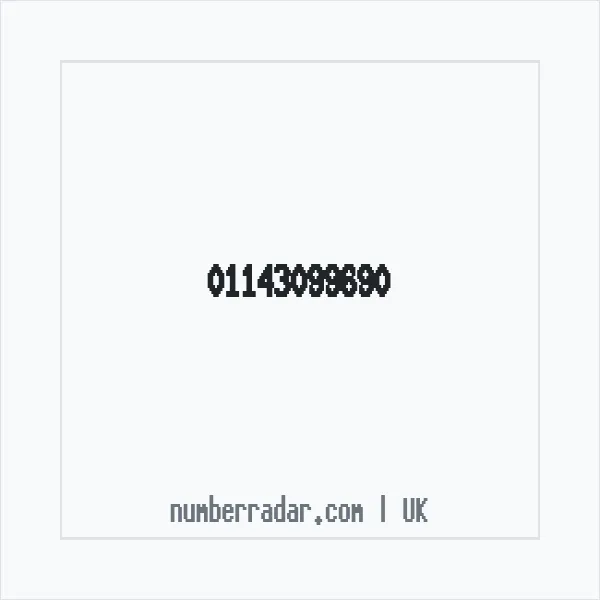 Reverse number check for +44 114 309 9690 — who called me?