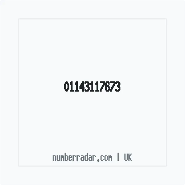 Reverse number check for +44 114 311 7673 — who called me?