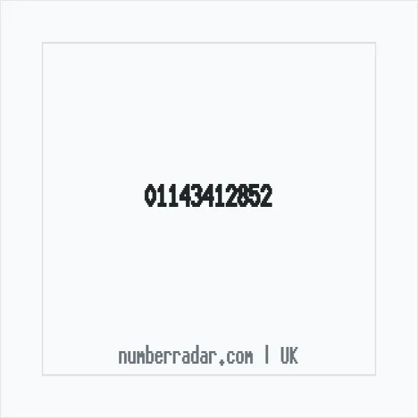 Reverse number check for +44 114 341 2852 — who called me?