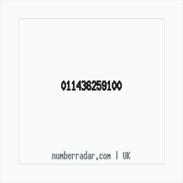 Reverse number check for +44 (1143) 625-910 — who called me?